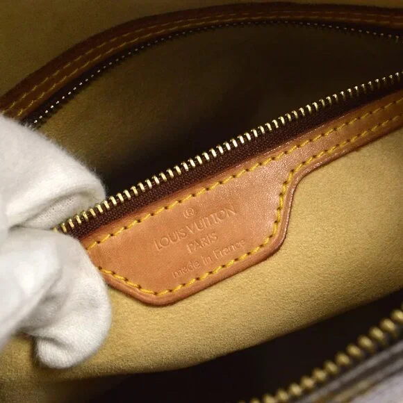 Auth Louis Vuitton LOOPING GM SHOULDER BAG PURSE MONOGRAM